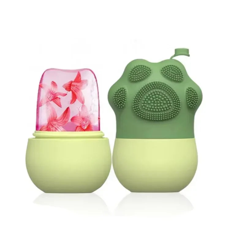 Silicone Ice Cube Trays Beauty Lifting Ice Ball Face Massager Contouring Eye Roller Facial Treatment Reduce Acne Eliminate Edema