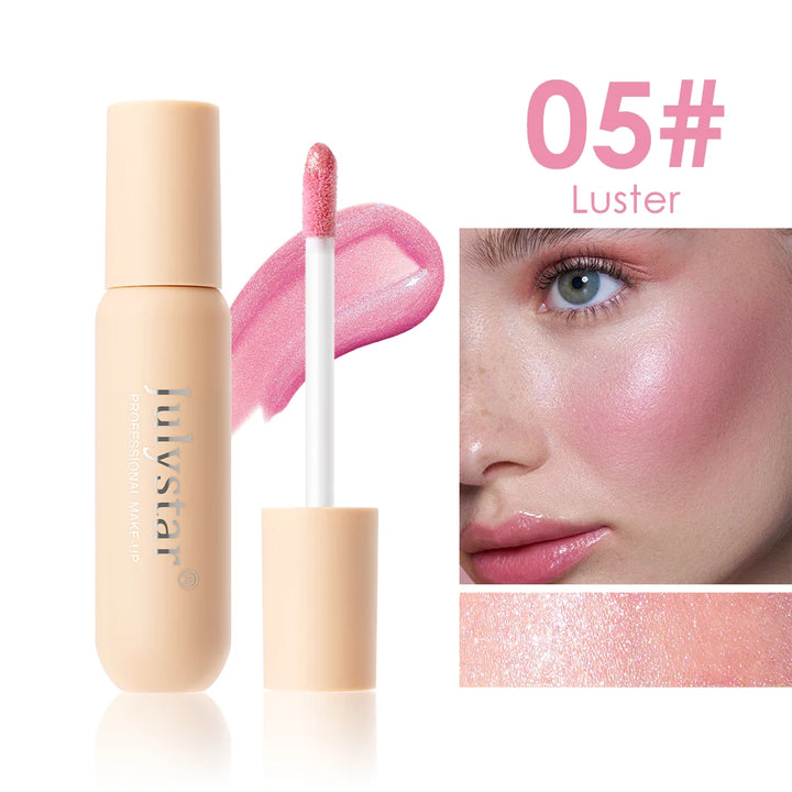 liquid blush, long-lasting liquid blush, high pigmented color, create a soft, moist surface, Sheer For It blush, multipurpose