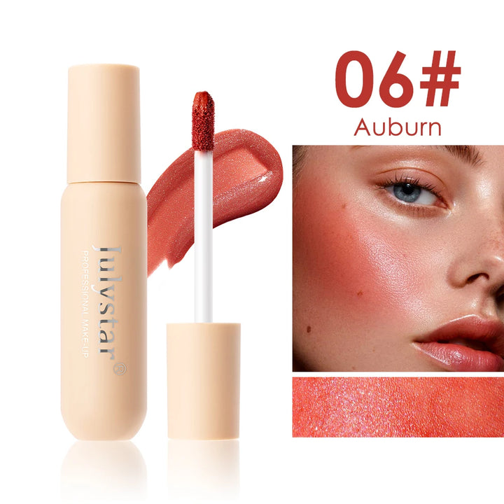 liquid blush, long-lasting liquid blush, high pigmented color, create a soft, moist surface, Sheer For It blush, multipurpose