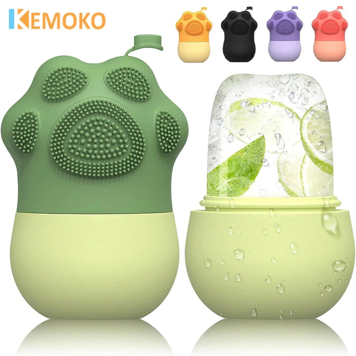 Silicone Ice Cube Trays Beauty Lifting Ice Ball Face Massager Contouring Eye Roller Facial Treatment Reduce Acne Eliminate Edema