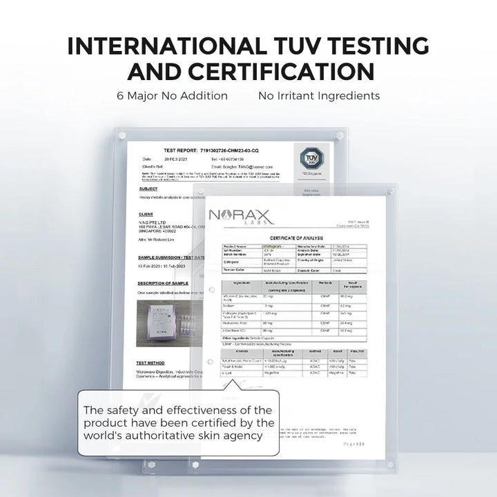 Anti-Wrinkle Ampoule Serum with Retinol & Peptides – Anti-Aging, Brightening, Firming & Hydrating Single-Use Essence