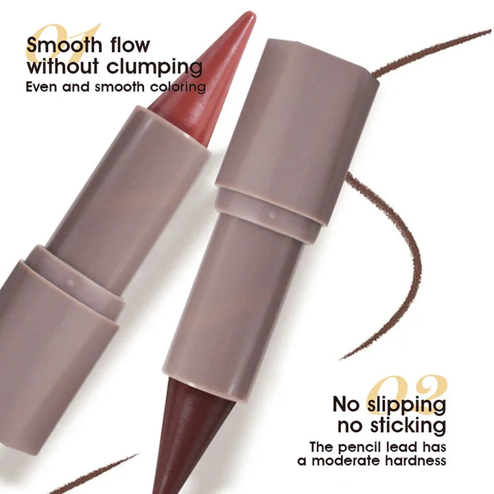 PNF Waterproof Eyeliner Pen - Matte Finish, Quick-Dry, Single-Tip Intense Pigment, Travel-Friendly