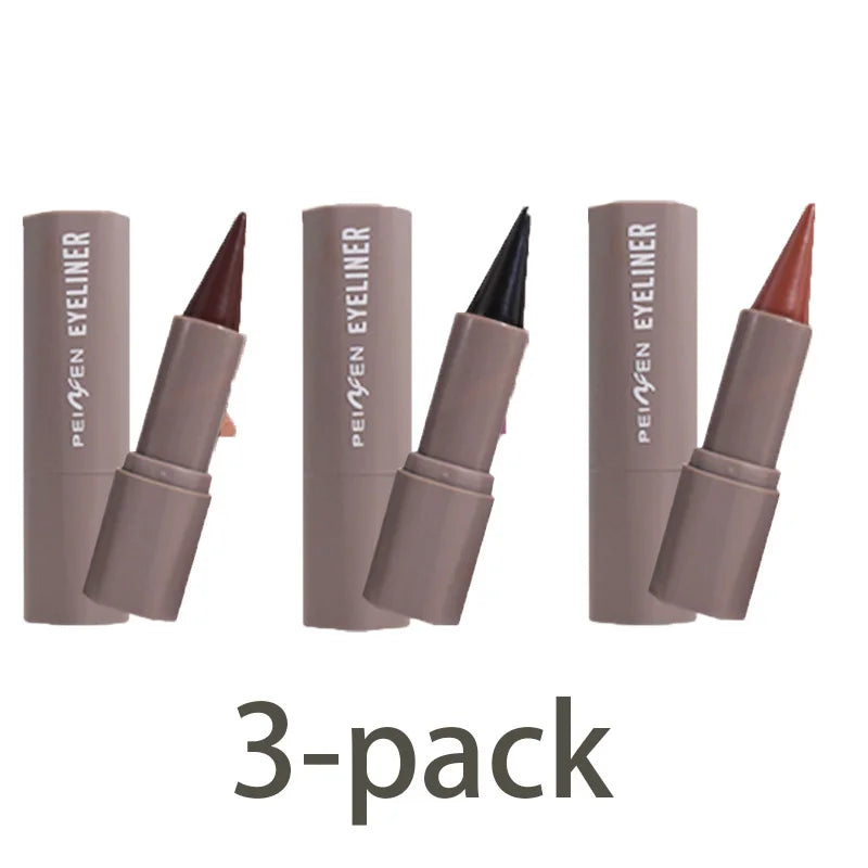 PNF Waterproof Eyeliner Pen - Matte Finish, Quick-Dry, Single-Tip Intense Pigment, Travel-Friendly