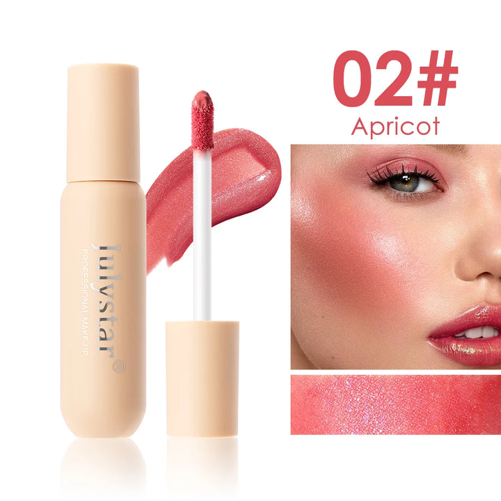 liquid blush, long-lasting liquid blush, high pigmented color, create a soft, moist surface, Sheer For It blush, multipurpose